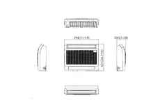 MaxiCool Klimaanlage Konsole Innengerät Inverter 5,0 kW R32 (WLAN)