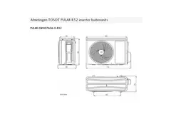 Tosot PULAR by GREE Single Split Klimaanlage R32 2,2 kW Set