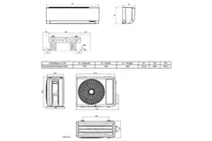 Tosot PULAR by GREE Single Split Klimaanlage R32 3,5 kW Set