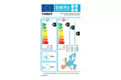 TOSOT CLIVIA by GREE Klimaanlage Innengerät weißes Design 2,7 kW R32