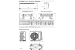 Tosot CLIVIA by GREE Inverter-Klimagerät Weiß R32 3,5 kW Set