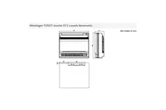 TOSOT CONSOLE by GREE Klimaanlage Inverter R32 3,5 kW Set
