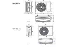 TOSOT CONSOLE by GREE Klimaanlage Inverter R32 3,5 kW Set
