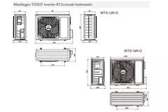 Tosot CONSOLE by GREE Inverter Klimaanlage R32 5,2 kW Set