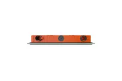 Ergovent verputzbarer rahmenloser Schlitzdurchlass 1000 mm mit Anschlussdurchmesser 75 mm - Standard