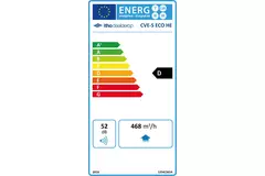 Itho Daalderop CVE-S ECO High Performance HE 415 m³/h + Feuchtigkeitssensor - Eurostecker