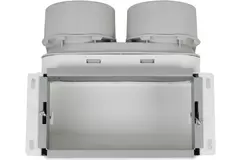 Uniflexplus Wandkollektor Oberanschluss 2x Ø 90 mm