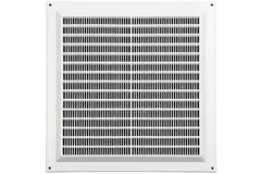 Lüftungsgitter quadratisch mit Insektenschutz Weiß 250x250mm VR2525