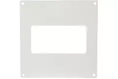 Rechteckige Wandplatte Kunststoff 110x55 KF