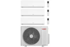Tosot COSMO Multi Split Klimaanlage Inverter 090909 R32 3 x 2,5 kW Set