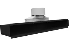 Uniflexplus Spaltkollektor für Decken- oder Wandmontage ohne Gitter 1x Ø 90 mm