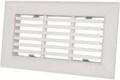 Uniflexplus Gitter mit festen Lamellen 200x100 für Wandkollektor