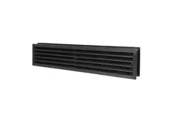 Türgitter 450x92 mm Schwarz - VR459M