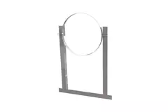 Dachschelle Aluminium für Wickelfalzrohr Ø125mm