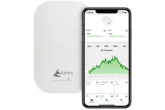 Aeros Pro Feinstaubmessgerät - Misst auch CO2, Aerosole und TVOC