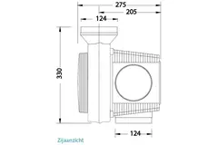 Orcon Compact 10P 320 m³/h - Perilex-Stecker