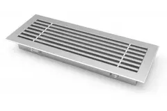 Stabgitter für Bodenmontage mit Klemmfedern 200x50mm