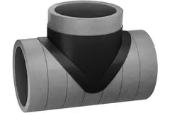 Isoliertes T-Stück EPS Durchmesser 160mm