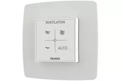 Duco Feuchte Raumfühler mit Steuerung RF/Wired weiß