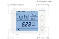 EnviSense CO2-Messgerät mit Ampel - CO2 smart