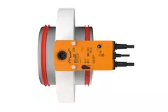 Brandschutzklappe rund kompakt 100 mm Servomotor 230V - E-FDC DD M230 D100