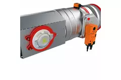 Rauchmelder 24V für runde Brandschutzklappe 125 mm - E-FDC A SSA D125 24