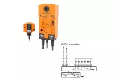 Brandschutzklappen-Servomotor 230V, 4 Nm, öffnen/schließen - E-BFL230 T