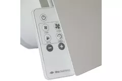 Badlüfter Ø100 mm- weiß mit Timer, Feuchtigkeitssensor und Fernbedienung BTV-ssst Supreme