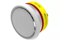 Brandschutzklappe rund 100 mm mit Lüftungsventil - E-BFDC V EI60S D100