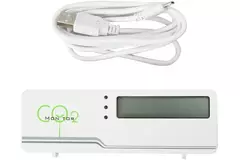 CO₂-Messgerät – Air Indicator Compact inklusive Temperaturanzeige