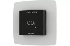 Duco CO2 Raumfühler ohne Steuerung RF/Wired schwarz