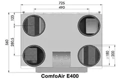 Zehnder ComfoAir E400 L + RF Module