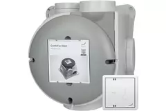 Zehnder ComfoFan Silent 460 m³/h + CO₂-Sensor – Schutzkontaktstecker