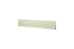 Türgitter Kunststoff Weiß 450x92mm VR459B