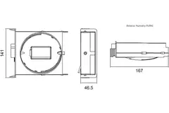 Duco Focus CO2-Regelventil 30m3/h (Schlafzimmer)
