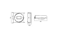 Duco Focus sensorlose Regelklappe 25m³/h