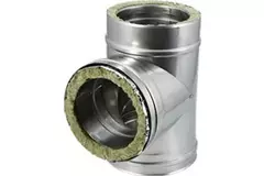DW Durchmesser 180 mm (180/230) T-Stück T90 I316L/I304 (D0,5/0,6)