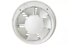 Badlüfter Ø 125 mm Mit Feuchtigkeitssensor und timer Weiß rund - EA125HT
