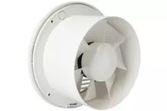 Badlüfter Ø 100 mm mit timer weiß rund - EA150T