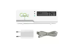 CO₂-Messgerät – Air Indicator Compact inklusive Temperaturanzeige + Stecker