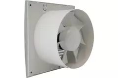 Badlüfter Ø 100 mm Silber mit Timer und Feuchtigkeitssensor - Standard EE100HTS