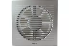 Badlüfter Ø 100 mm Silber mit Timer und Feuchtigkeitssensor - Standard EE100HTS
