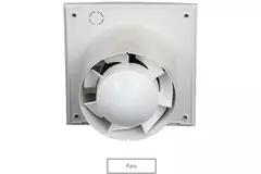 Europlast dezentrale Wohnraumlüftung 100 mm mit WRG, Zugschnur und Stecker<