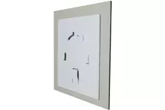 Air Roxy Badlüfter mit Anschlussdurchmesser 100 mm mit Timer und Feuchtigkeitssensor - Front aus goldenem Aluminium