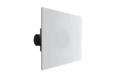 Deckenluftdurchlass 600x600 perforiert mit einstellbarer Zuluft - Seitenanschluss isolierter Anschlusskasten 125 mm - Mischfarbe RAL 9010