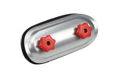 Inspektionsklappe 160/180mm Rundrohr - IDC180