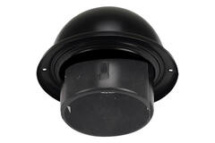 Edelstahl-Pendelrollenrost 125 mm Wanddurchlass - EL-SS-B125 SS RAL9005