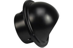 Edelstahl-Pendelrollenrost 125 mm Wanddurchlass - EL-SS-B125 SS RAL9005