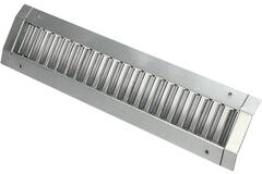 Rohrgitter einzeln verstellbar 225x75 mm für Wickelfalzrohre 160 bis 400 mm - DGS-SB225x75
