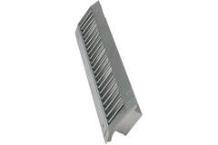 Rohrgitter einzeln verstellbar 225x75 mm für Wickelfalzrohre 160 bis 400 mm - DGS-SB225x75